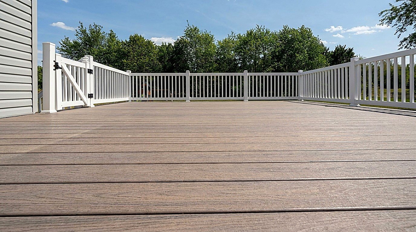Composite deck background