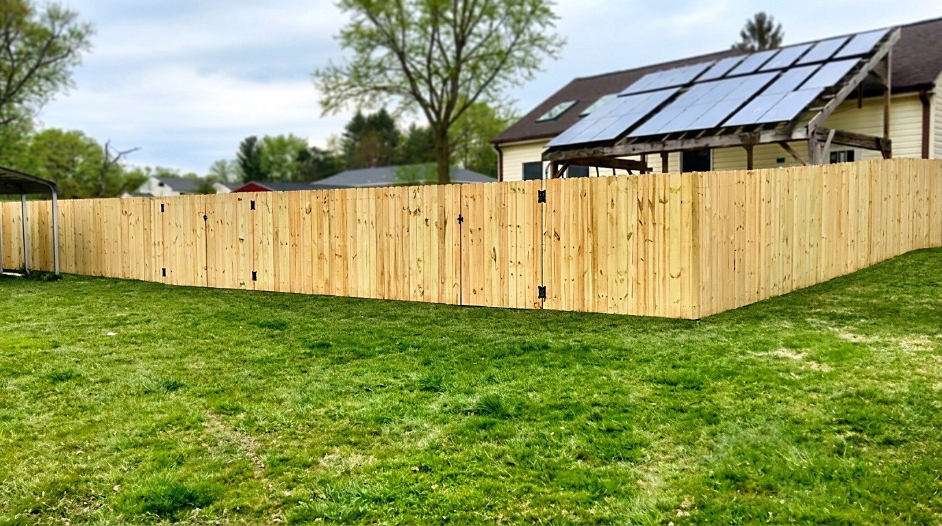 Wood fence background